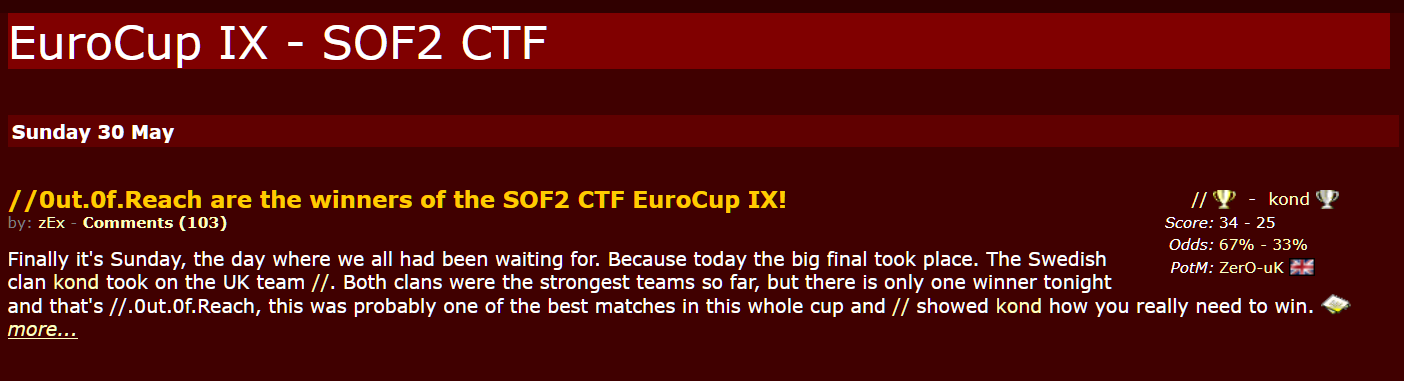 EuroCup CTF IX - //0ut.0f.Reach