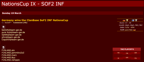 NationsCup INF IX - Germany