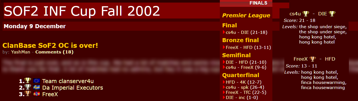OpenCup INF 2002 - cs4u