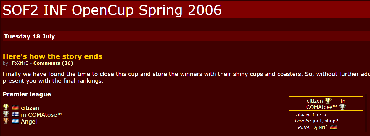 OpenCup INF 2006 - citizen